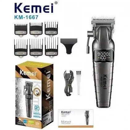 ماشین اصلاح موی سر و صورت شارژی کیمی مدل km-1667