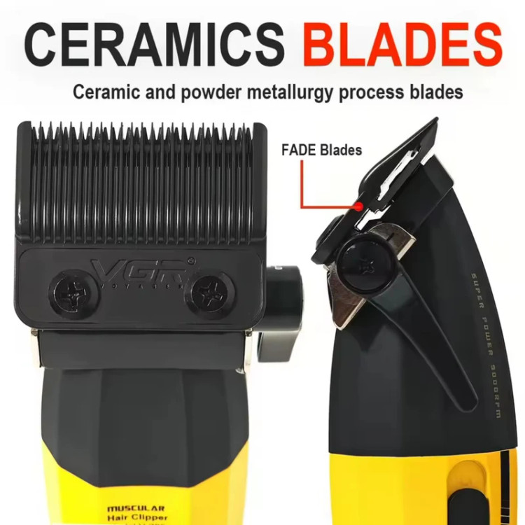 ماشین اصلاح موی سر و صورت شارژی وی جی ار V-285C