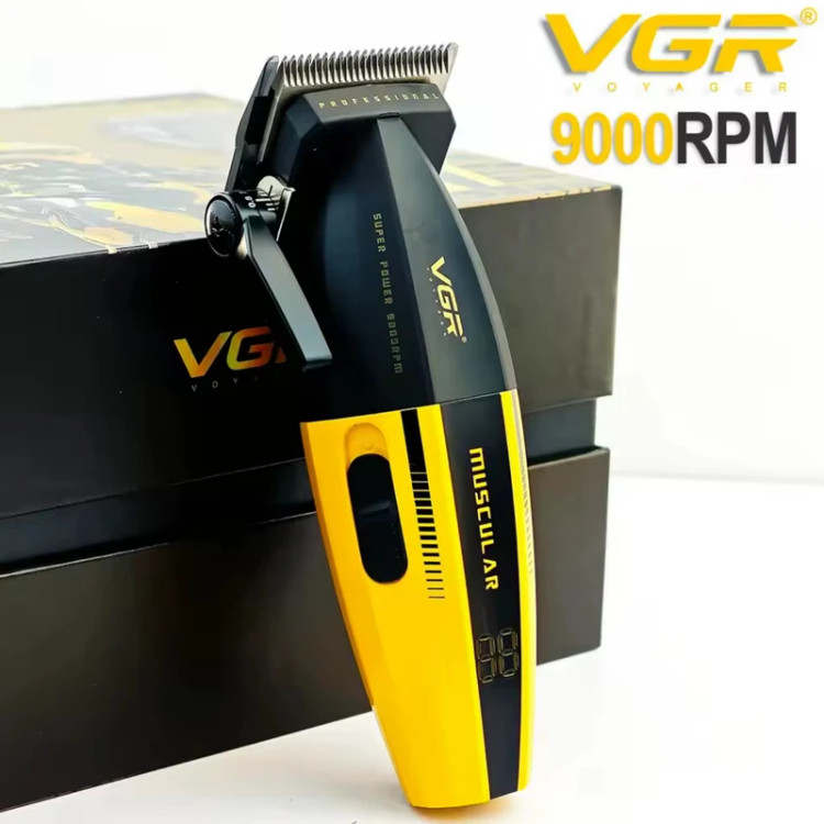 ماشین اصلاح موی سر و صورت شارژی وی جی ار V-285C